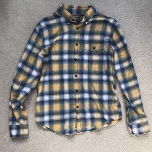 Men’s Abercrombie Light Flannel Button-Down Shirt